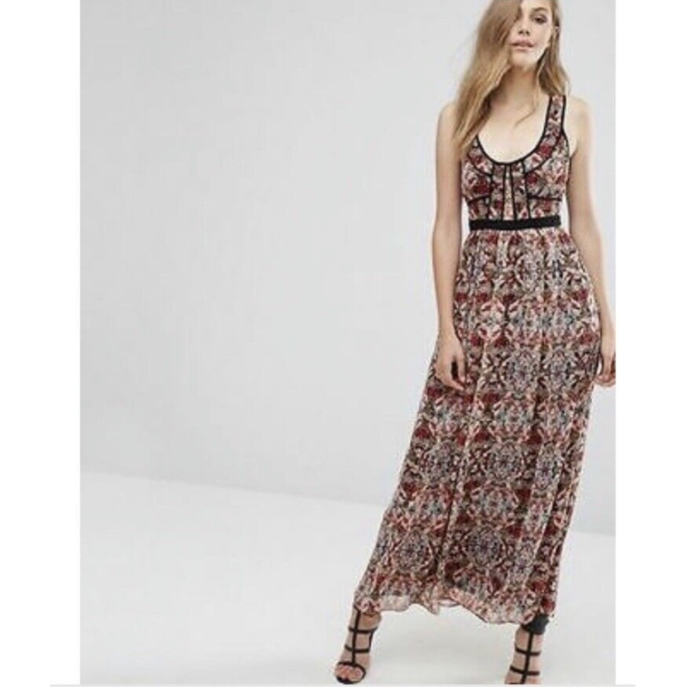 Bcbgeneration Patchwork Maxi Dress (Nwot) - image 1